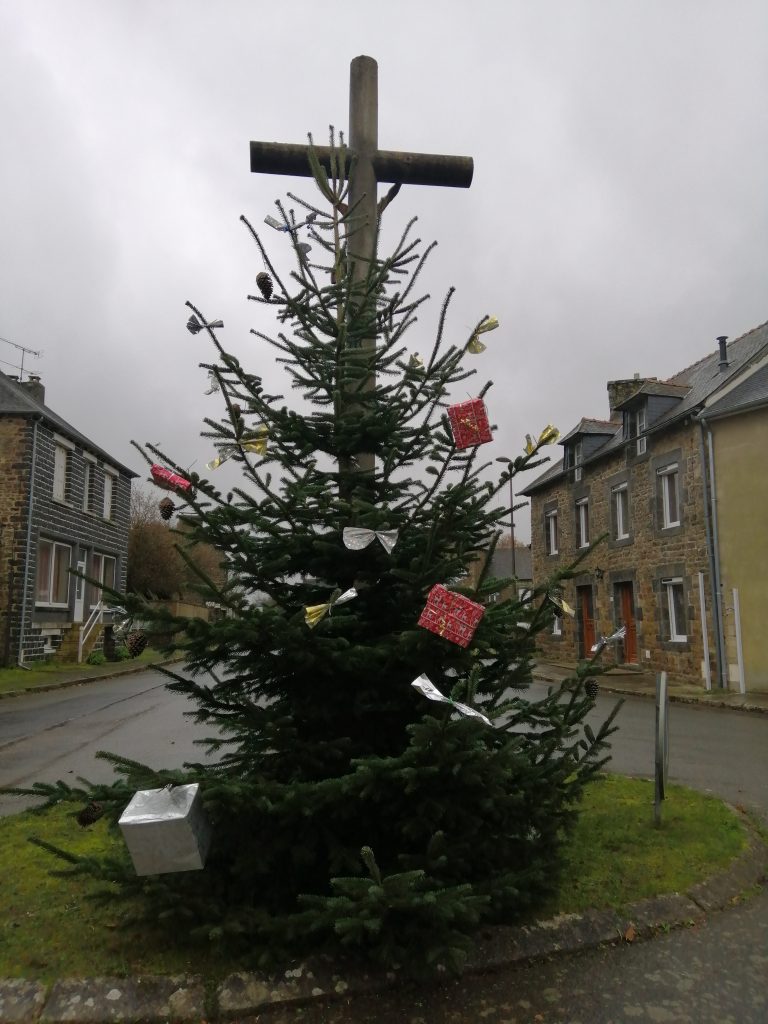 Décorations de Noël : mise en place des sapins