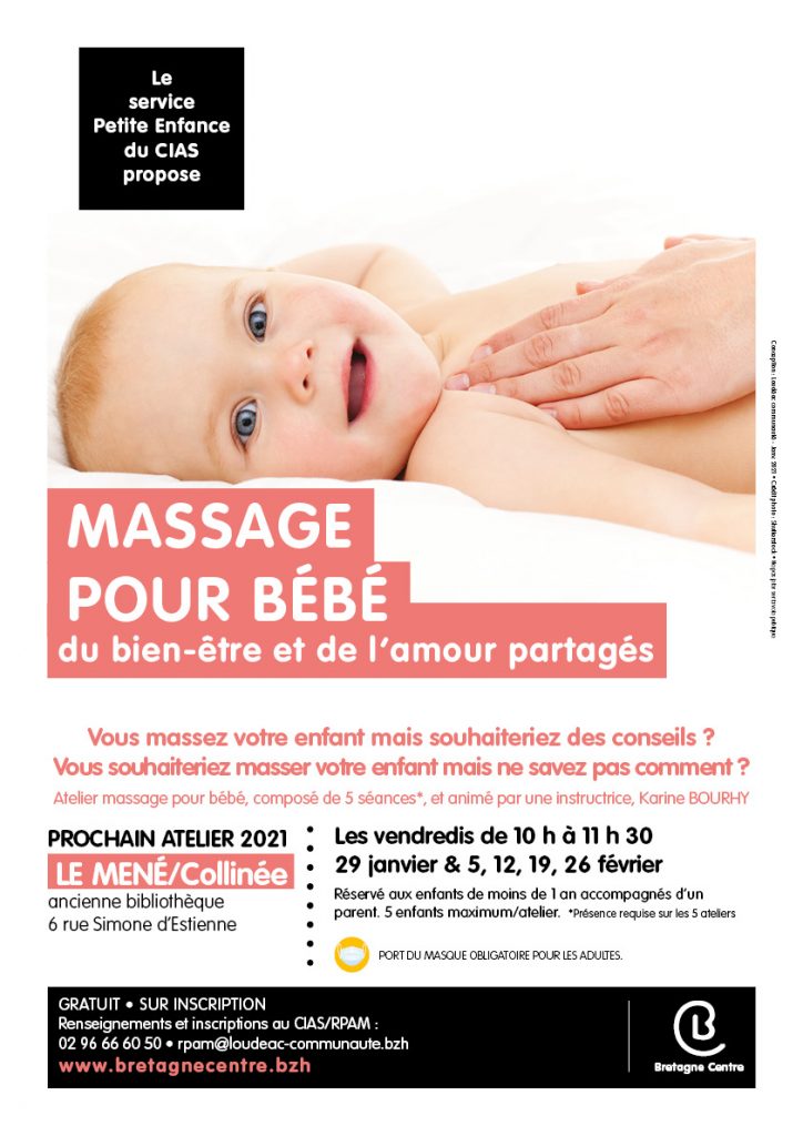 Atelier massage pour bébé : du bien-être et de l’amour partagés