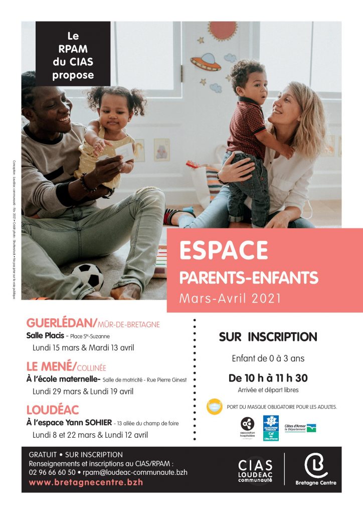 Parents-enfants : mars et avril 2021