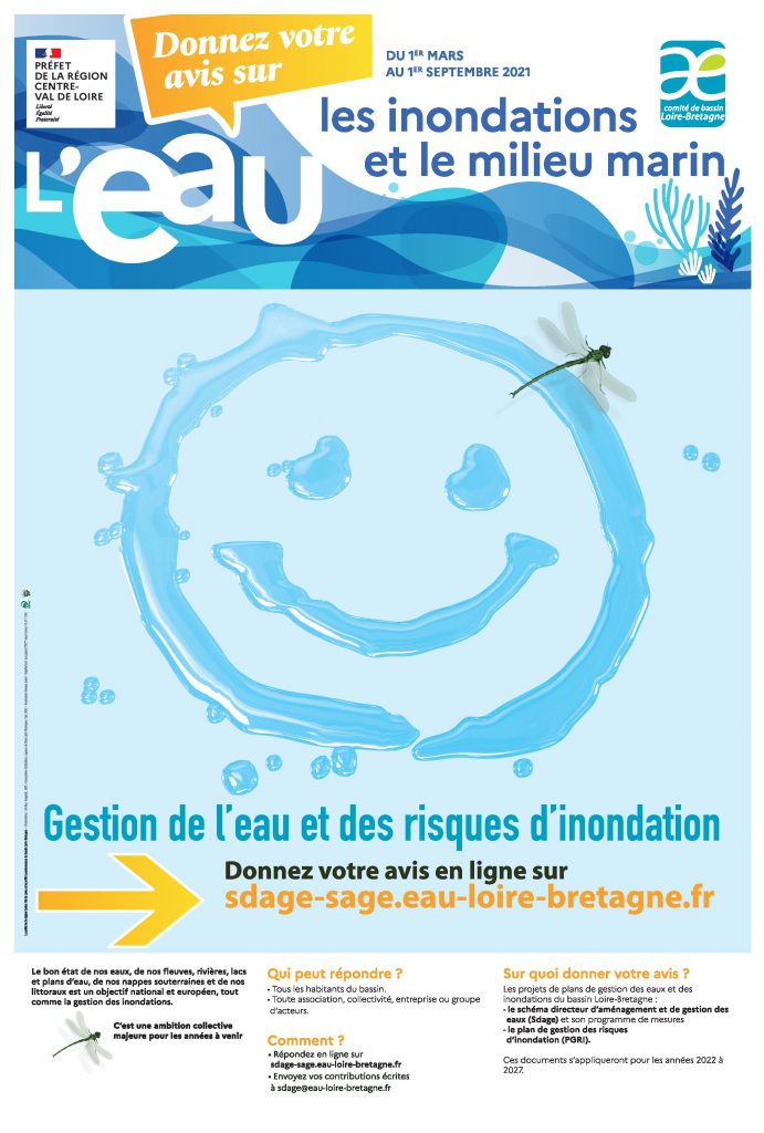 Consultation du public sur la gestion de l’eau et des risques d’inondation