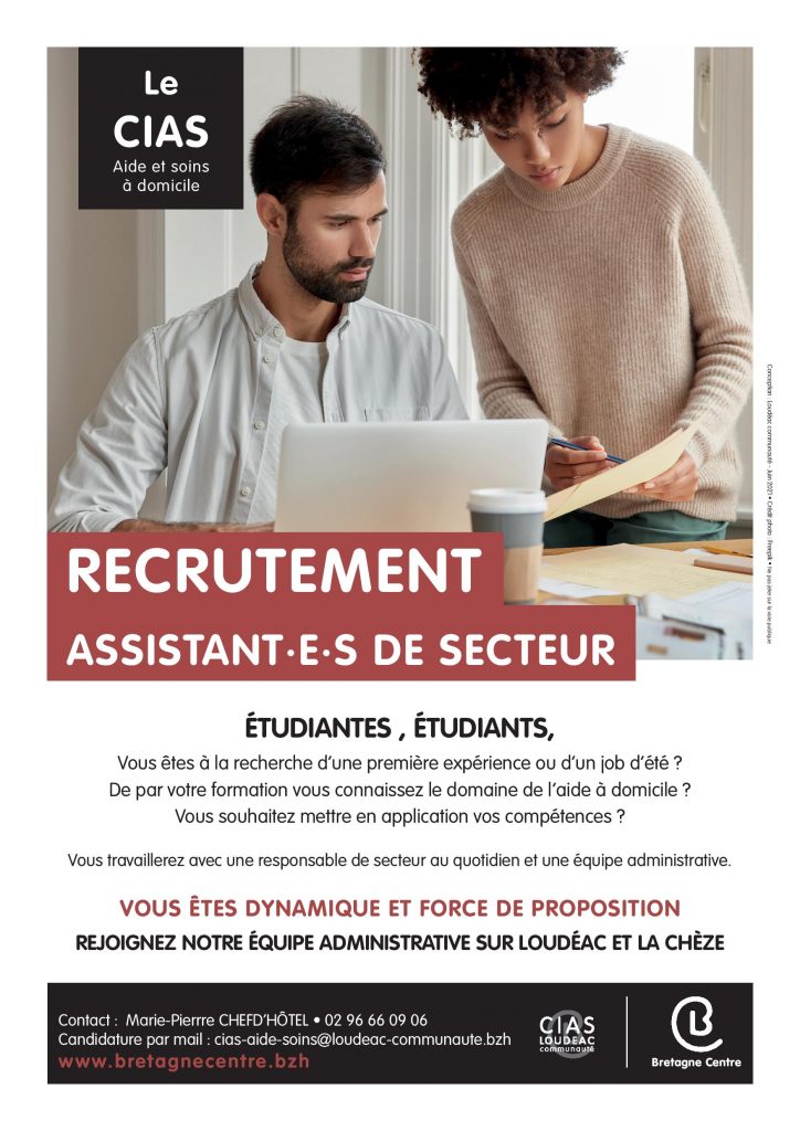 CIAS : recrutement en jobs d’été