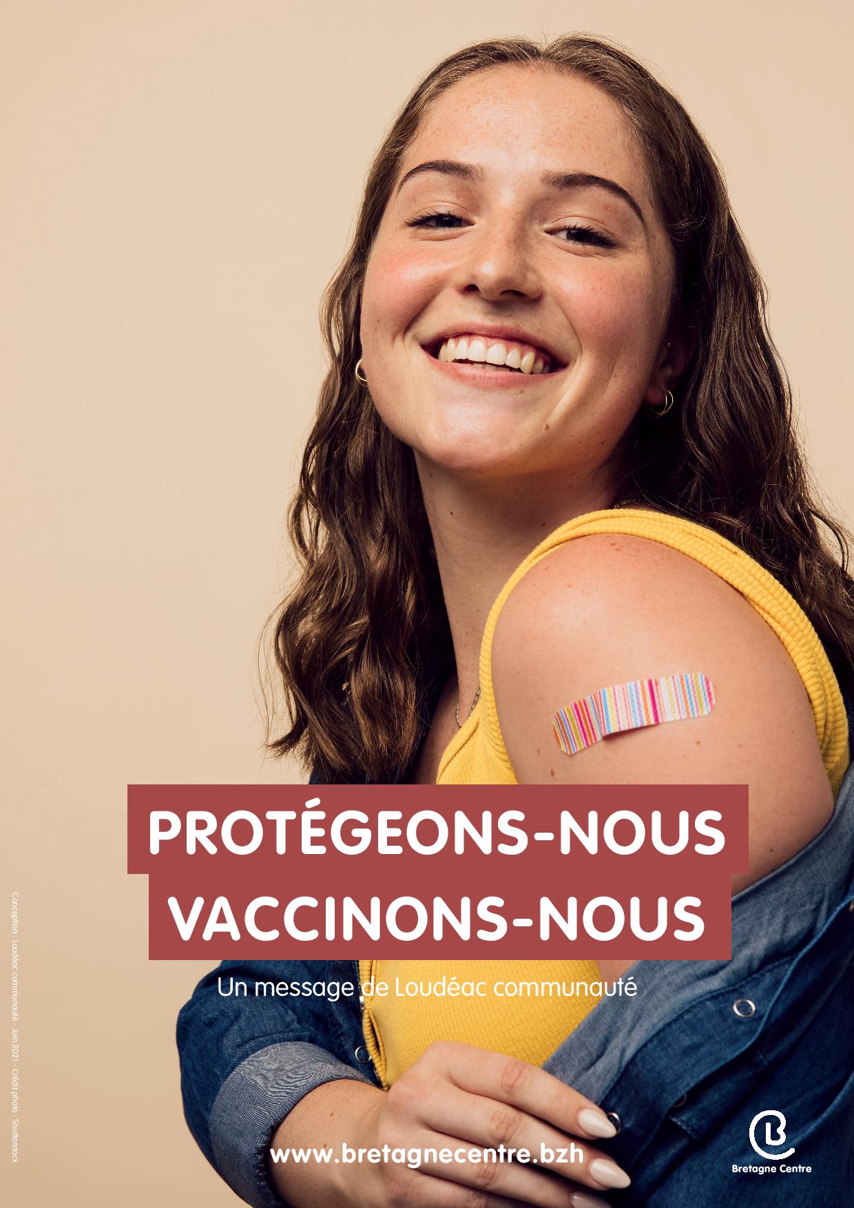 Vaccination Covid-19 : campagne de sensibilisation – Laurenan