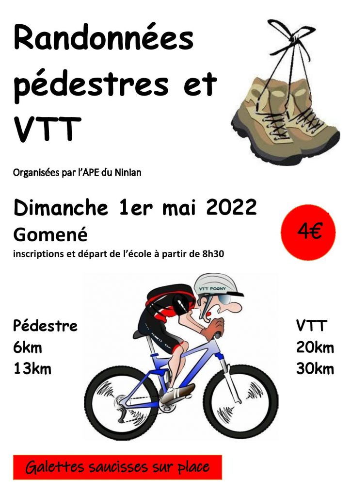 Randonnée de l’APE du 1er mai 2022