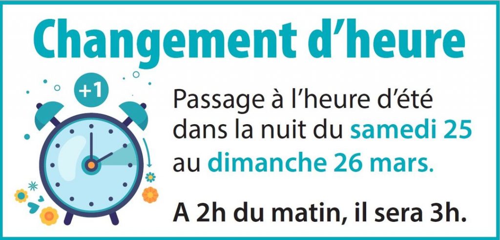 Changement d'heure ce week-end : tout ce qu'il faut savoir