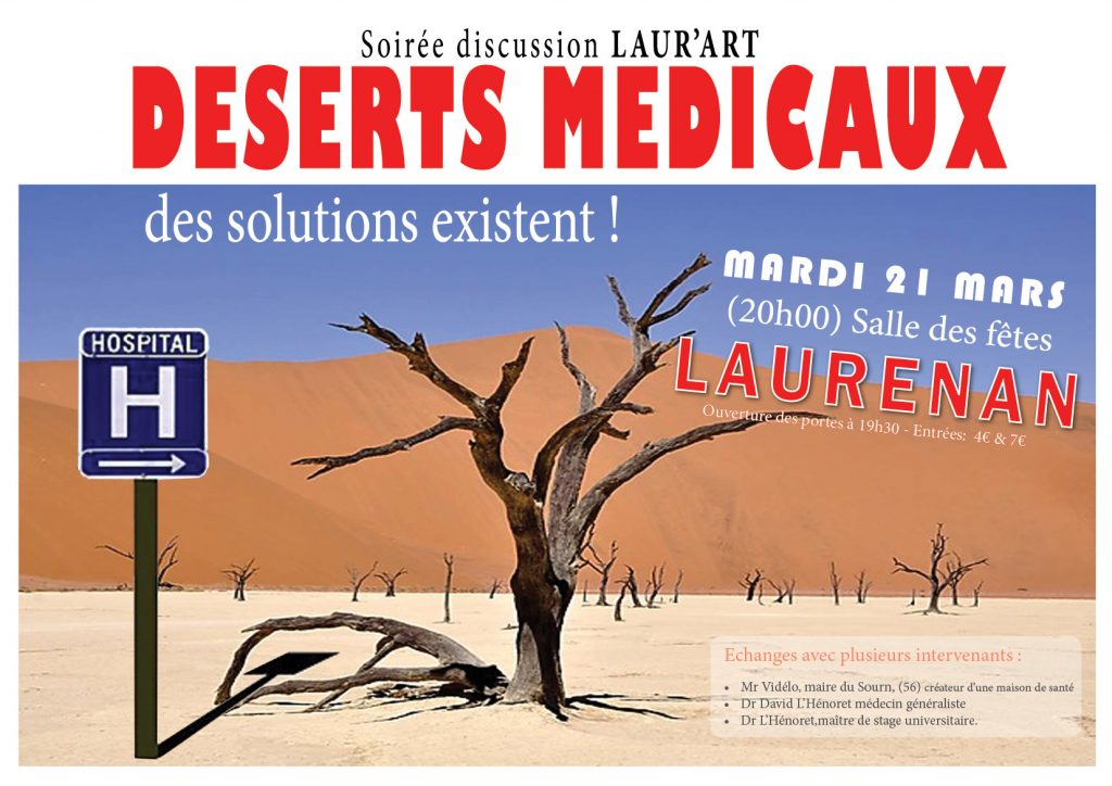 Conférence Laur’Art : les déserts médicaux