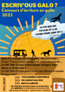 Escriv’ous Galo 2023
