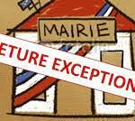 Avis de fermeture de la mairie le 09 juin 2023