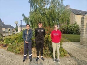 Mission argent de poche été 2023 : 3 jeunes ont démarré ce matin