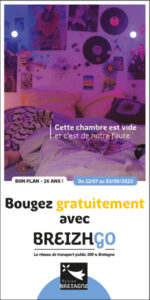 BreizGo : billets gratuits pour les déplacements des jeunes