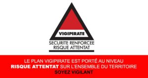 Elévation de la posture VIGIPIRATE