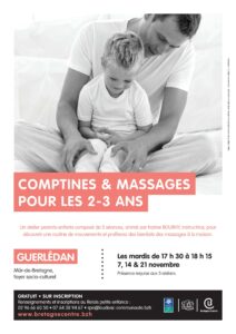 Comptines et massage : novembre 2023