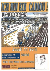 Conférence Laur’Art : le Jeudi 11 avril 2024 à Laurenan