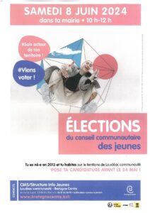 Nouvelles élections du conseil communautaire des Jeunes