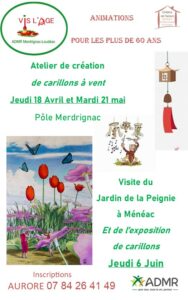 Activités Vis l’âge  de l’ADMR à Laurenan