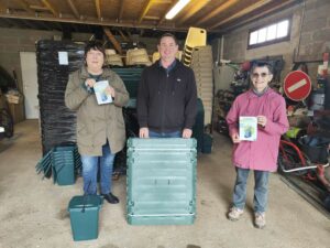 Distribution des composteurs et bioseau