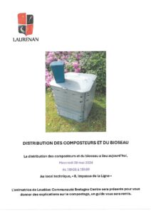 Distribution des composteurs : c’est aujourd’hui ! de 16h à 19h