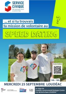 Speed dating Service civique du 26 septembre 2024