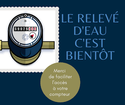 Relevés des compteurs d’eau du 07 octobre au 08 novembre 2024