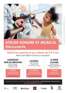 Atelier sonore et musical pour les enfants de 0 à 3 ans