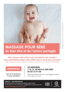 Massage pour bébé : du bien être et de l’amour partagés