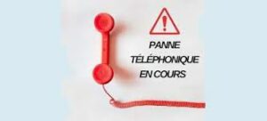 Avis de la mairie : téléphone EN DERANGEMENT