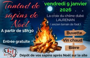 Tantad de sapins de Noël : le vendredi 09 janvier 2026