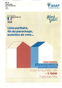 Elections Municipales Mars 2026 : attention le panachage n&rsquo;est plus possible !