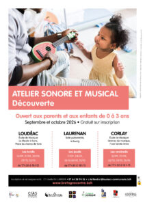 Nouveau à Laurenan : atelier sonore et musical